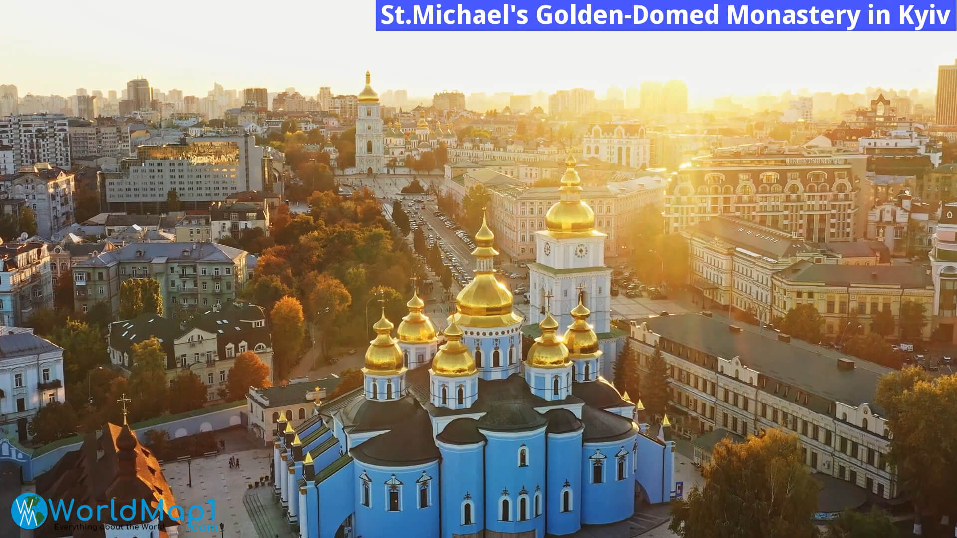 St Michael's Monastère au dôme doré à Kiev